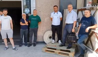 Çalışanları izne çıkaran patron kardeşler fabrikayı boşaltıp ortadan kayboldu