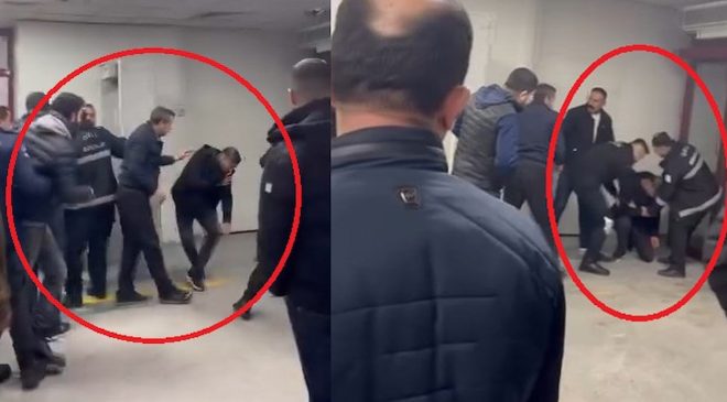 Hastane acil servisi savaş alanına döndü