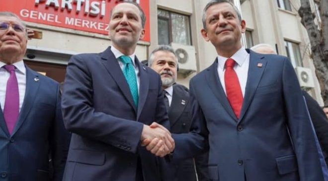 Özgür Özel’den Fatih Erbakan’a ziyaret: AKP’ye katılanlara ibreti alem olsun